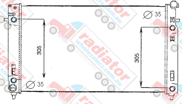 RW027155A Radiator